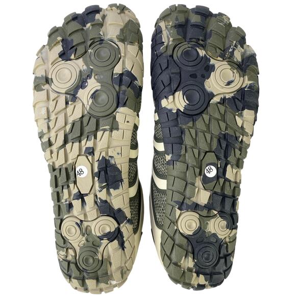 Oranginer Barefoot Men Minimalist Camo Green No Tie Lace Flexible Shoe NWOT S 13 main image 8